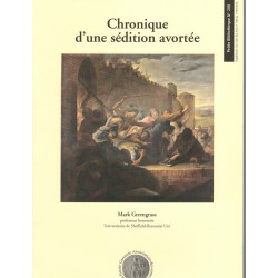 Chronique d'une sédition...